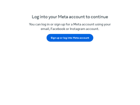 Meta Store website screenshot
