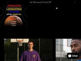 lebronism.shop homepage screenshot