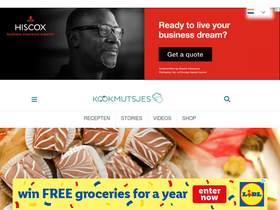 'kookmutsjes.com' screenshot