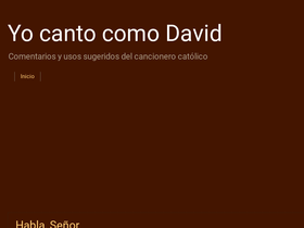 'yocantocomodavid.blogspot.com' screenshot