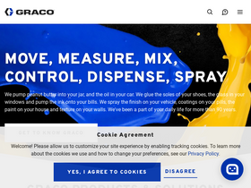 'graco.com' screenshot