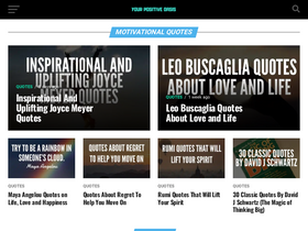 'yourpositiveoasis.com' screenshot