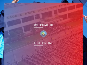 'lspuonline.com' screenshot