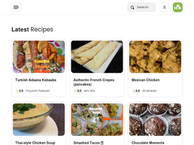 'halaal.recipes' screenshot