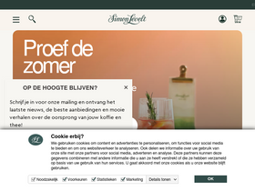'simonlevelt.nl' screenshot