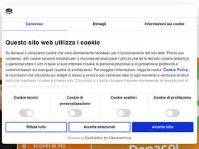 'danacol.it' screenshot
