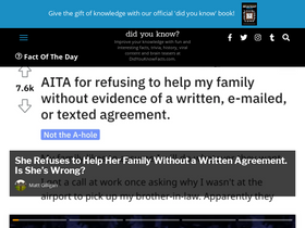 'didyouknowfacts.com' screenshot