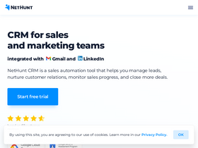 'nethunt.com' screenshot