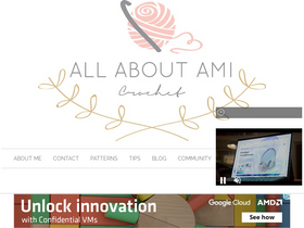 'allaboutami.com' screenshot