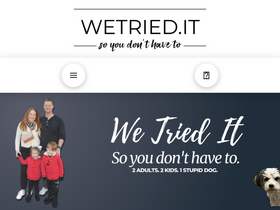 'wetried.it' screenshot