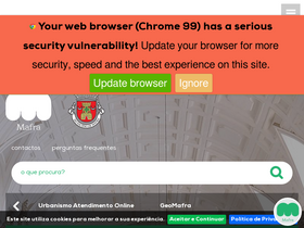 'cm-mafra.pt' screenshot