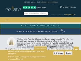 'fivestaralliance.com' screenshot