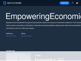 'boycewire.com' screenshot