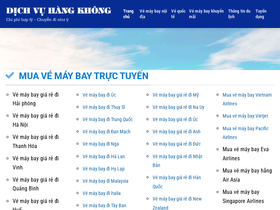 'dichvuhangkhong.com.vn' screenshot