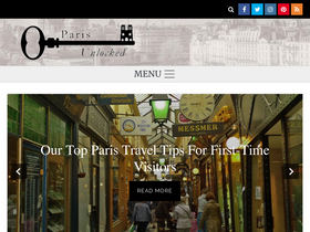 'parisunlocked.com' screenshot
