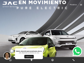 'jac.mx' screenshot