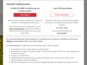 'livingathome.de' screenshot