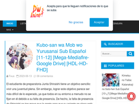 'dw-anime.net' screenshot