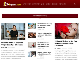 'kingged.com' screenshot