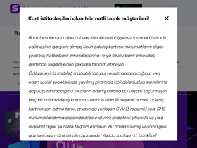 'bankrespublika.az' screenshot