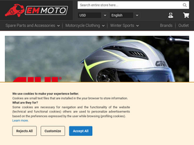 'em-moto.com' screenshot