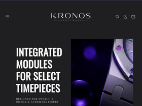 kronoskraftwerk.com homepage screenshot