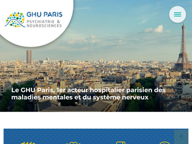 'ghu-paris.fr' screenshot