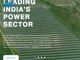 'ntpc.co.in' screenshot