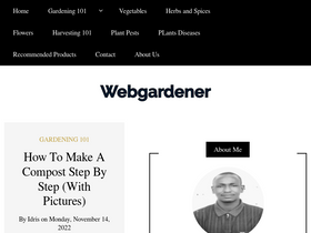 'webgardner.com' screenshot