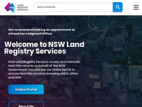 'connect.nswlrs.com.au' screenshot