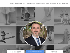 'podiatryhotline.com' screenshot