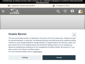 'scuderistore.com' screenshot