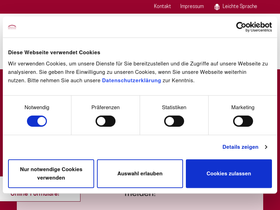 'kuenstlersozialkasse.de' screenshot