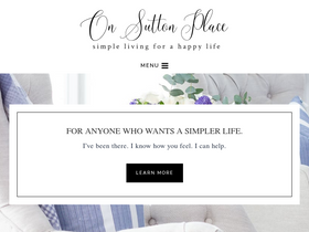 'onsuttonplace.com' screenshot
