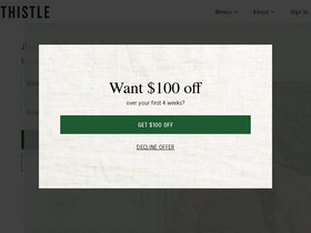 'thistle.co' screenshot