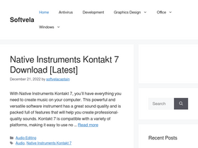 'softvela.com' screenshot