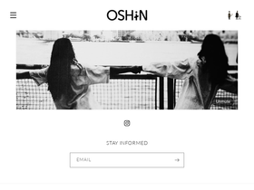 oshinstudios.com homepage screenshot