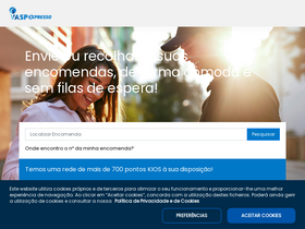 'vaspexpresso.pt' screenshot