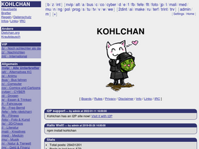 'kohlchan.net' screenshot