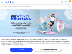 'mobino.ro' screenshot