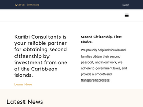 'karibi.com' screenshot