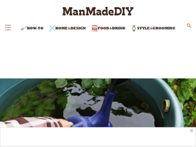'manmadediy.com' screenshot