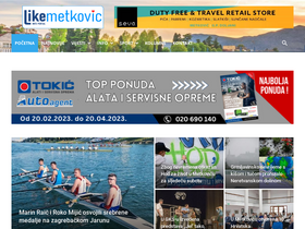 'likemetkovic.hr' screenshot