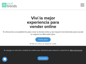 'real-trends.com' screenshot