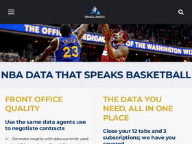 'bball-index.com' screenshot