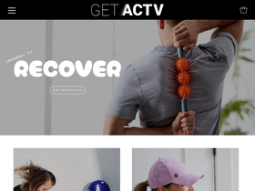 'getactv.com' screenshot