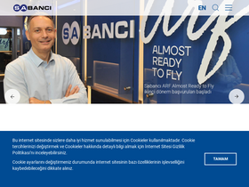 'sabanci.com' screenshot