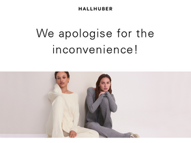 'hallhuber.com' screenshot