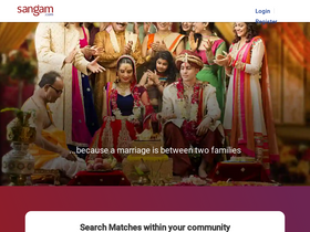 'yadav.sangam.com' screenshot