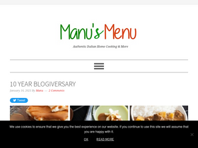 'manusmenu.com' screenshot